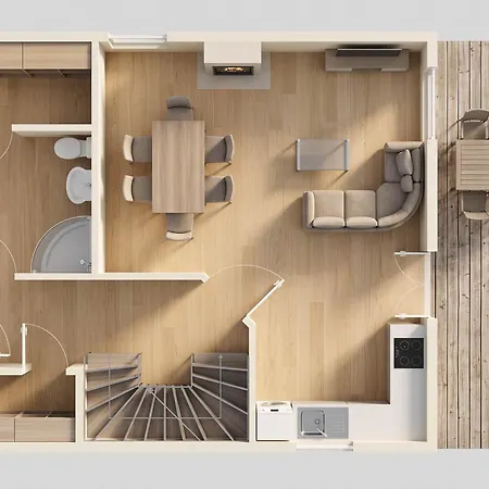 Wiesenblick Holiday home Korswandt